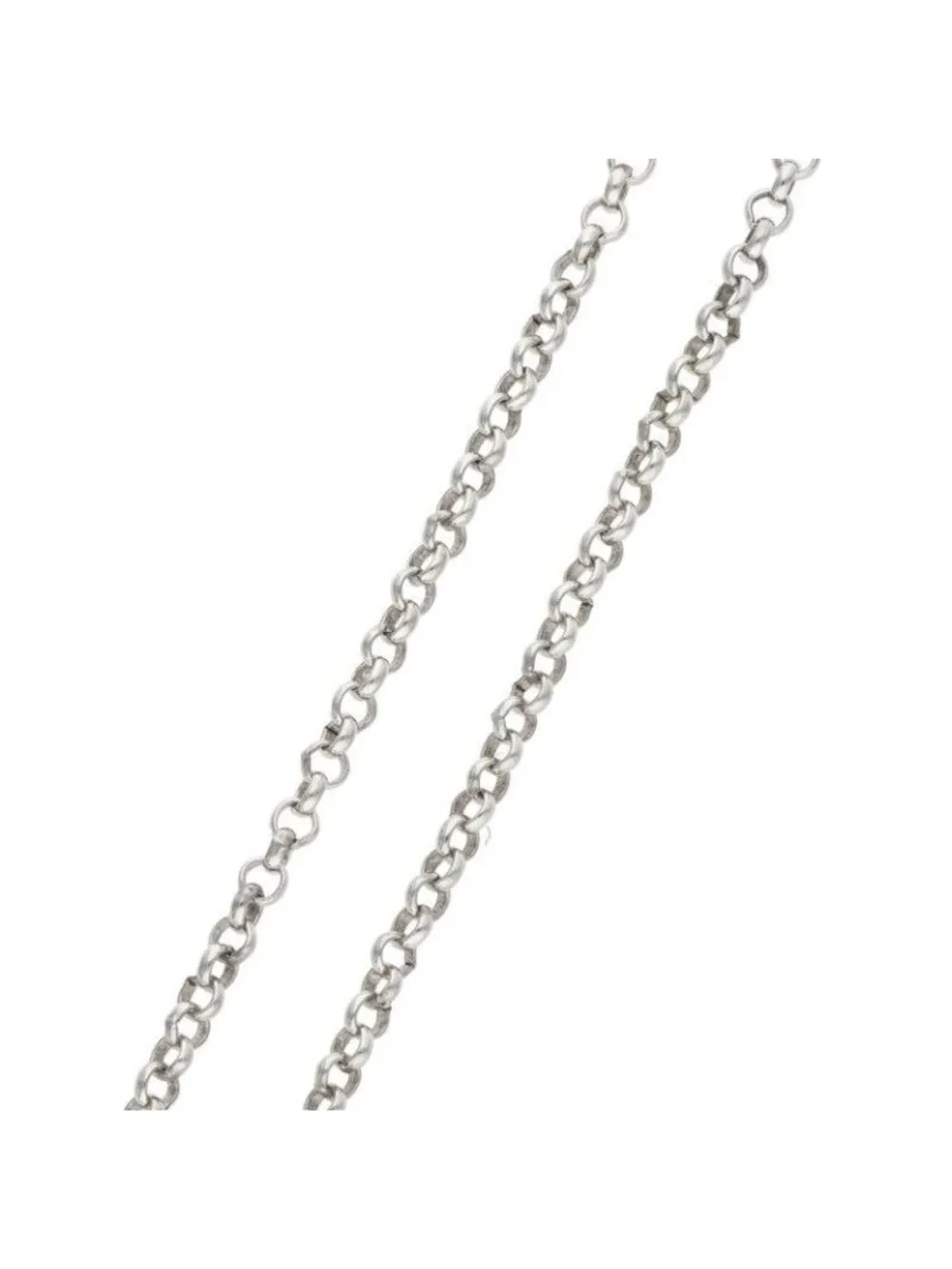 Chrome Hearts Neckchain Roll Chain Silver Necklace
